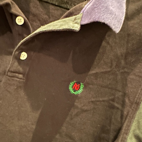 Only NY size small men’s multicolor polo - Picture 2 of 4